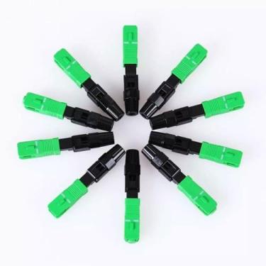 Imagem de Conector Fibra Optica Sc/apc 2flex Homologado 100un+gabarito - 2 FLEX