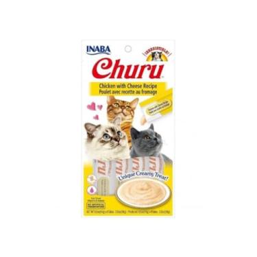 Imagem de Churu Frango com Queijo 4 Tubos de 14g