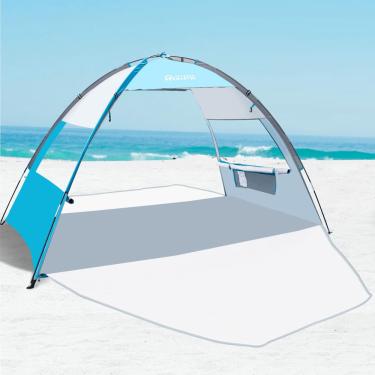Imagem de Tenda de praia OutdoorMaster Ocracoke Coast para 3 pessoas