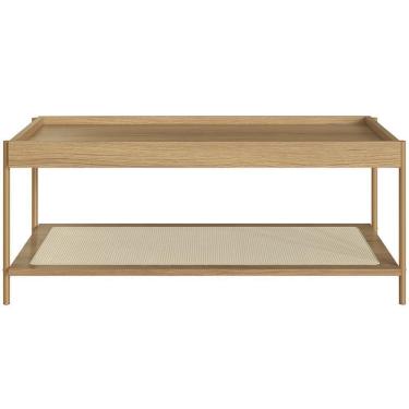 Imagem de Mesa De Centro Para Sala De Estar Industrial Indy A03 Hanover Dourado