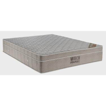 Imagem de Colchão King Ortobom Super Molas Ensacadas Airtech Spring Pocket 193x203x30