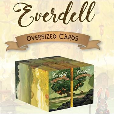 Imagem de Everdell Expansion Oversized Cards – Extended Art Tarot-Sized Upgrade Pack for All Everdell Expansions, Ages 14+, Collector’s Edition Accessory