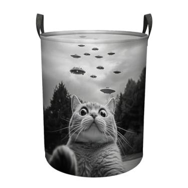 Imagem de Cesto de roupa suja dobrável com alças, grande cesto de armazenamento dobrável para homens, mulheres, adolescentes, adultos, organizador de tecido de lona impermeável para roupas, brinquedos, berçário