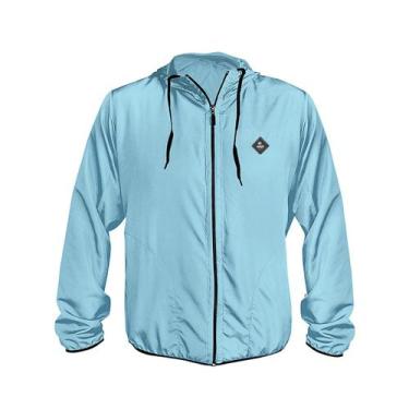 Imagem de Jaqueta Corta Vento Masculino Azul Claro WSS Brasil Diamond - Web Surf
