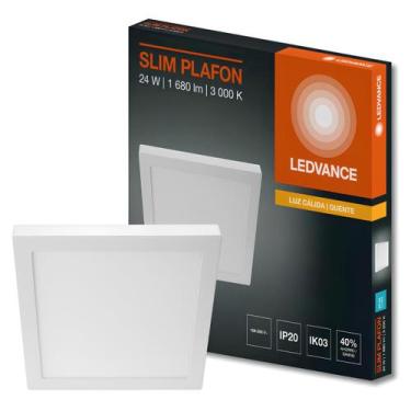 Imagem de Luminaria Led Sobrepor Quadrada 29Cm 24W 1680Lm Ledvance, 127/220V