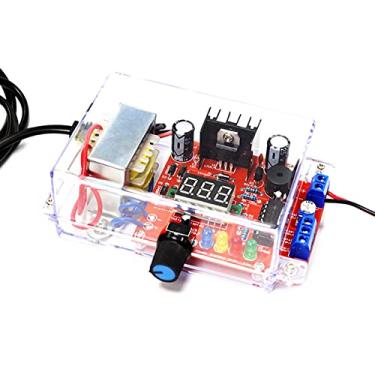 Imagem de PEMENOL Kit Regulador de Tensão Ajustável Lm317, Ac-Dc 110V A 1.25V-12V Eletrônico Diy Saída de Gerador de Sinal Ajustável Display LED Fonte de Alimentação Dc Kit Eletrônico para Ventilador de Ar Quen