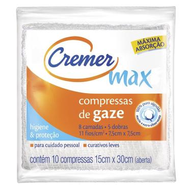 Imagem de Compressa Cremer 11 Fios 10 Unidades
