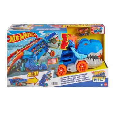 Imagem de Pista Hot Wheels City Super Reboque de TRex Mattel Original