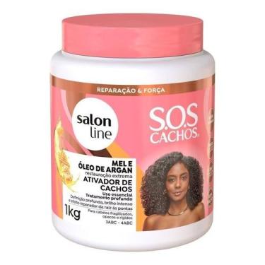 Imagem de Salon Line Ativador de Cachos SOS Cachos Mel e Óleo de Argan 1kg