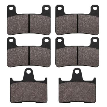 Imagem de Sollon Pastilhas de freio dianteiras e traseiras para Suzuki GSXR 1000 2004 2005 2006, GSXR 600 K4/K5 2004 2005, GSXR 750 K4/K5 2004 2005