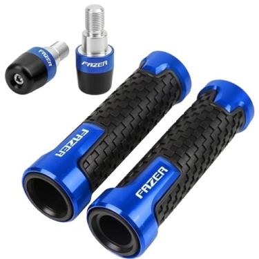Imagem de Motorcycle Throttle Handle Grips，replacement part，Handlebar Grips Powersports Grips Accessories, For Yamaha FZ1 FZ6 FZ6R FZ8 FAZER 2006-2015 2014