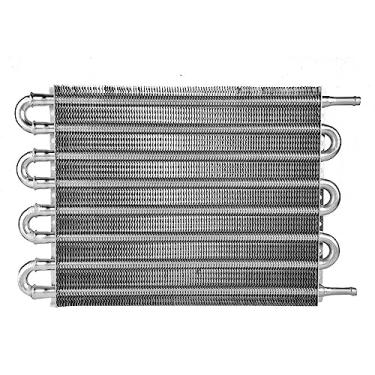 Imagem de Kit Refrigerador de óleo de Transmissão Remota para Carro, 8 Fileiras, Transmissão de óleo do Motor de Refrigeração, Diferenciais Traseiros, Liga de Alumínio Universal