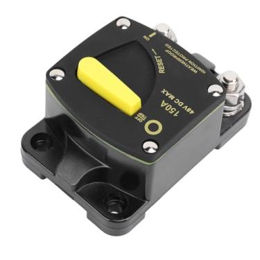 Imagem de YWBL-WH Redefinir Manual Interruptor de Alteração Automática 12 V a 48 V DC para Motores de Trolling e Sistemas Solares Ni -Plando Cobre (150a)