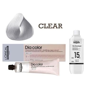Imagem de Tonalizante Dia Color Clear + Emulsão Reveladora 15v  L'Oréal Professi