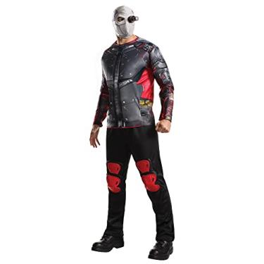 Imagem de Rubie's Fantasia masculina de luxo do Esquadrão Suicida Deadshot, Multi, GG