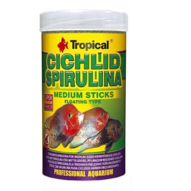 Imagem de Tropical Cichlid Spirulina Medium Sticks 90g