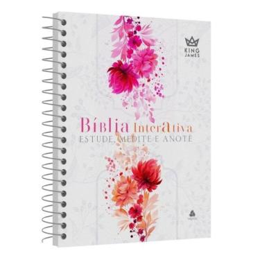 Imagem de Bíblia Interativa Estude, Medite E Anote - Modelo Bondade - King James - Bkj