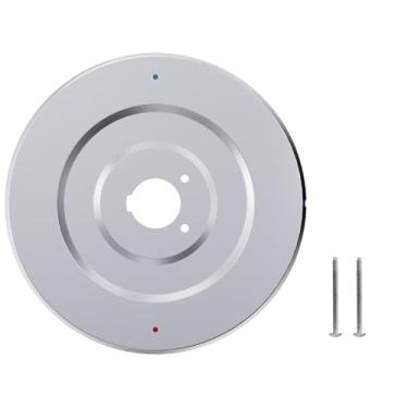 Imagem de 16090 Substituição de torneiras de banheira e chuveiro com alça única para Moen Chateau Collection, vendido com parafusos de proteção 15528, cromados