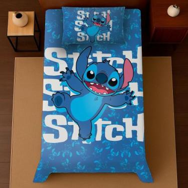 Imagem de Cobre leito solteiro 2 peças personagens malha macio roupa de cama - G