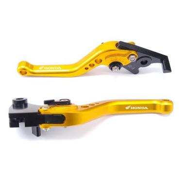 Imagem de Manete Esportivo Gravado A Laser Cbr250r Cbr500r Cb500 - Special Lever