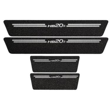 Imagem de Kit Soleira Protetora Porta Premium Aço PVC - HB20S - Jhow Adesivos