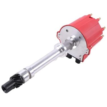 Imagem de LSSOCH Distribuidor de ignição vermelho 10482827 10472052 841635 DST2635 1104060 1103951 compatível com GMC Jimmy C1500 C2500 Caminhão S15 Sonoma Safari Pontiac Grand Prix Olds Bravada