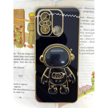Imagem de Capa de celular compatível com Redmi 12C e Poco C55 Astronauta - oiloj