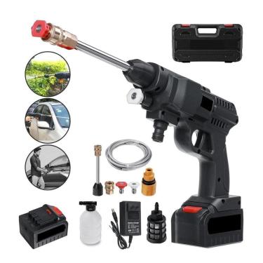 Imagem de Lavadora Jato De Alta Pressão Recarregável Portátil Sem Fio