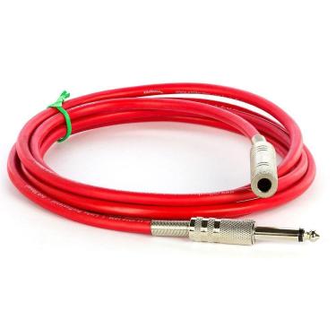 Imagem de Extensão P10 Mono Vermelho - 50 Metros