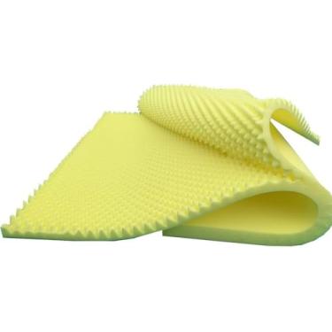 Imagem de 1 Pc 150x200 Cm Estúdio Espuma Acústica Espuma De Som Pels Tamanho Grande Ovo Tratamento De Absorção à Prova De Som Pel 2 Cm De Espessura Telhas De Parede, Yellow