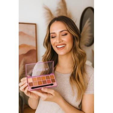 Imagem de Paleta De Sombras Sweet 12 Tons Matte Perolada Belle Angel