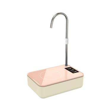 Imagem de Bothyi Bomba elétrica para garrafa de água, dispensador leve e automático de jarra de água para casa, escritório e viagens, Rosa
