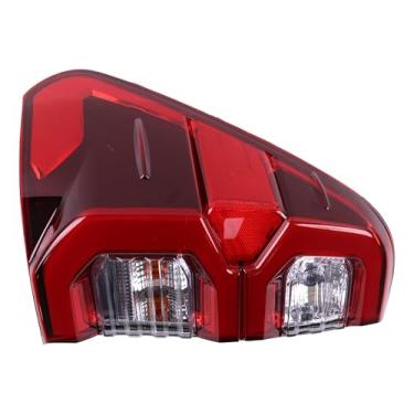Imagem de YUXSOUQ Lanterna traseira de luz traseira LH 81560-0K430 compatível com Toyota Hilux GUN125 GUN136 GUN135 GGN125 GUN136 TGN126 2015-2023 Sinal de seta de montagem traseira LED de substituição