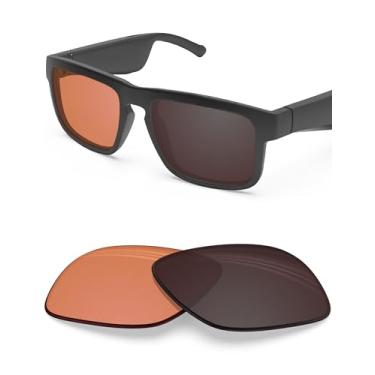 Imagem de BLAZERBUCK Lentes de reposição de policarbonato para óculos de sol BOSE Tenor BMD0010 - laranja fotocrômico