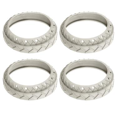 Imagem de Pacote com 4 unidades de substituição de pneu limpador de piscina para Letro Legend Platinum LLC1PM