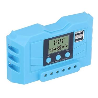 Imagem de Zhjvihx Controlador de Carga Solar, Regulador de Carga Solar PWM 3 Gerenciamento de Estágio Proteção de Sobrecorrente para Estação Base Comum (10a)