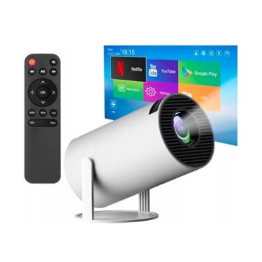 Imagem de Projetor HY300 Portátil Smart Android 11 4K Ultra HD Wifi Bluetooth Alto Falante Embutido