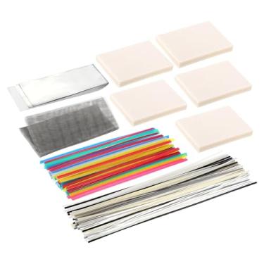 Imagem de HARFINGTON 1 conjunto (120 peças) de hastes de solda de plástico de 33 cm TPO, ABS, PP, PE, PA, PU, PC, hastes de soldagem para para-choques de carro, caiaque, reparo diário, para-choques de plástico