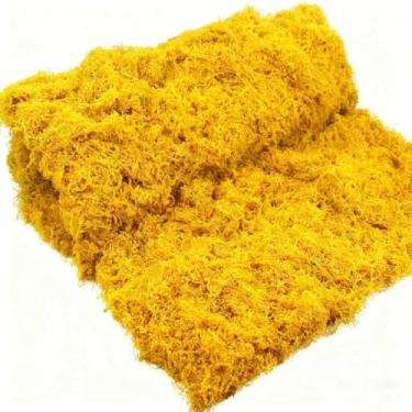 Imagem de Tapete de musgo artificial para decoração de parede de grama, decorativo natural para plantas internas com tecido de base, tapete de musgo artificial adequado para bricolage (1 x 1 m)