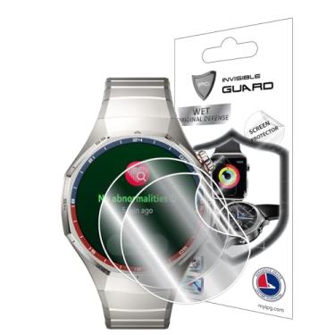 Imagem de IPG Feito para Huawei Watch GT 6 Pro 46 mm Smart Watch Protetor de Tela Hidrogel (2 unidades) Película Transparente HD Invisível Anti Riscos - Suave/Autorreparação/Sem Bolhas para GT6Pro-46mm