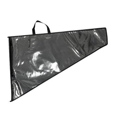 Imagem de YWJLQH Estojo Grande para Transporte de Régua Triangular, Material Didático, Matemática, Régua de ângulo Reto, Bolsa de Armazenamento para Quadro-negro, 69 Cm X 44.5 Cm