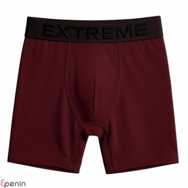 Imagem de Cueca Ciclista Boxer Microfibra Comprida Masculina Confortável - EPeni
