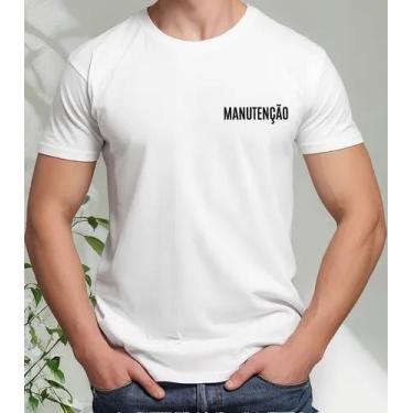 Imagem de  Camiseta Camisa Algodão Feminina Masculina  Uniforme Profissional Tra