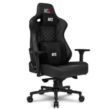 Imagem de Cadeira Gamer DT3 Rhino, ergonomica e confortável com revestimento DT3 Everpro™, espuma injetada, estrutura reforçada em aço tubular, braços 4D+, suporta até 200kg e altura máx. de 2,00m (Black)