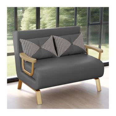 Imagem de Sofá-cama dobrável Sofá-cama individual dobrável e extensível, cadeira-cama para espaços compactos(X-Large)