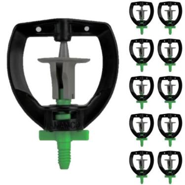 Imagem de Kit 10Und Microaspersor Bailarina Mf2 86 LPH p/ Irrigação-Eficiente Pr