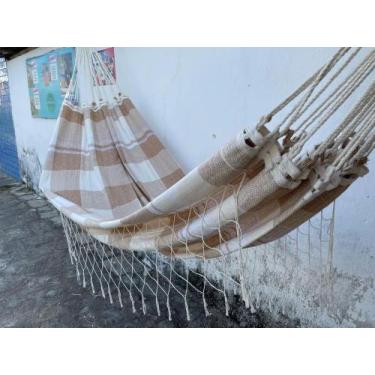 Imagem de Rede de descanso casal dormir muitas cores luxo grande pernambucana gi