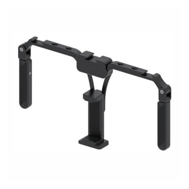 Imagem de Jectse Gaiola de Telefone Universal Dobrável, Suporte de Vídeo para Smartphone Com Alças Duplas, Suporte para Sapata Fria para Filmagem de Vlog, Produção de Filmes Criativos,