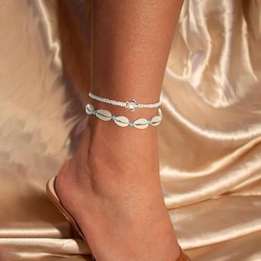 Imagem de Tornozeleiras femininas de praia, tornozeleira, tartaruga, verão, oceano, joia presente, Medium, Latão, Sem Pedra Preciosa