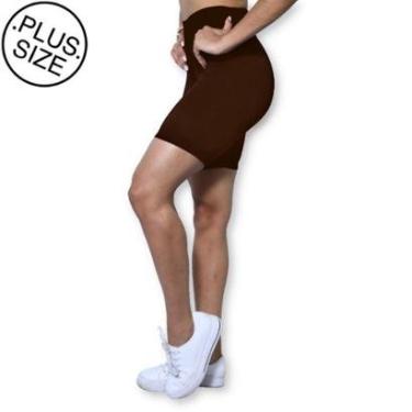 Imagem de Bermuda Plus Size Heide Ribeiro Linha Silver Academia-Feminino